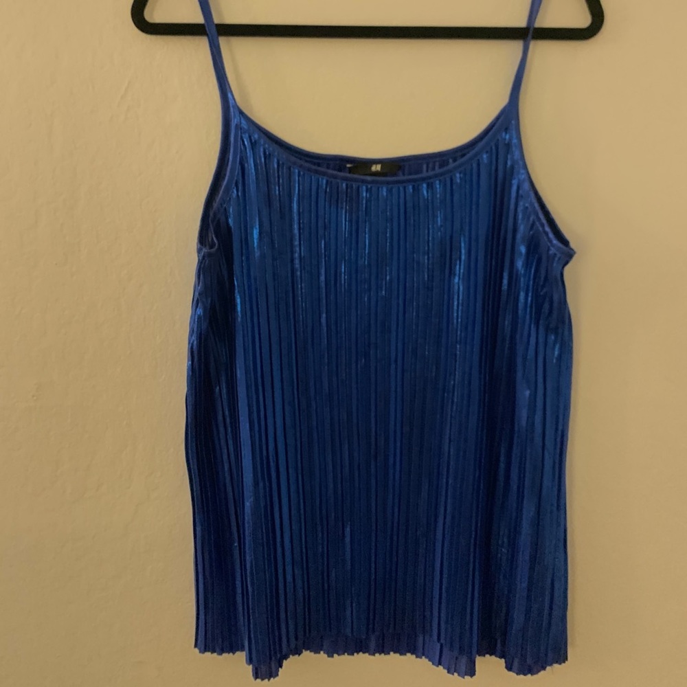 H&M Blue Spaghetti Strap